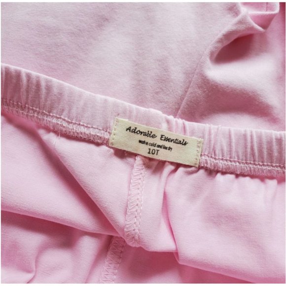 Adorable Essentials pink carpi length ruffled icings Size 10t spring easter summ - Picture 4 of 4